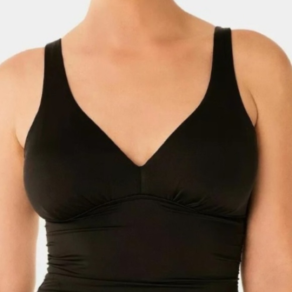 SWIM Solutions Skater One Piece Swimdress Swimsuit - Picture 3 of 7